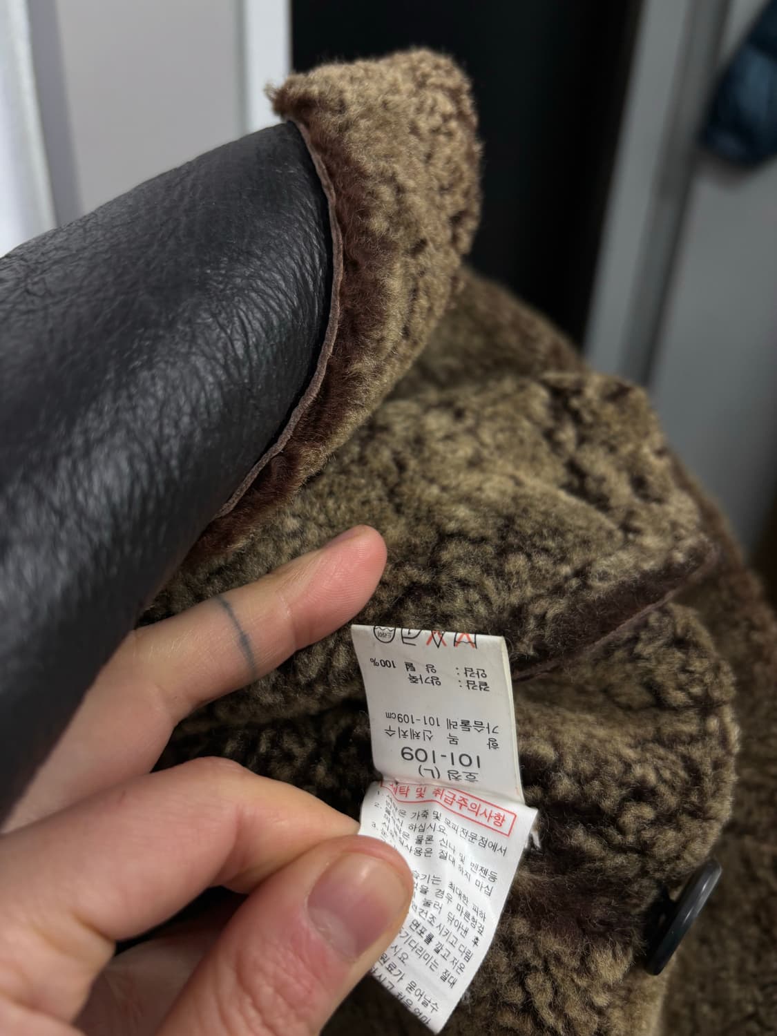 B-3 양가죽 무스탕 상품이미지6