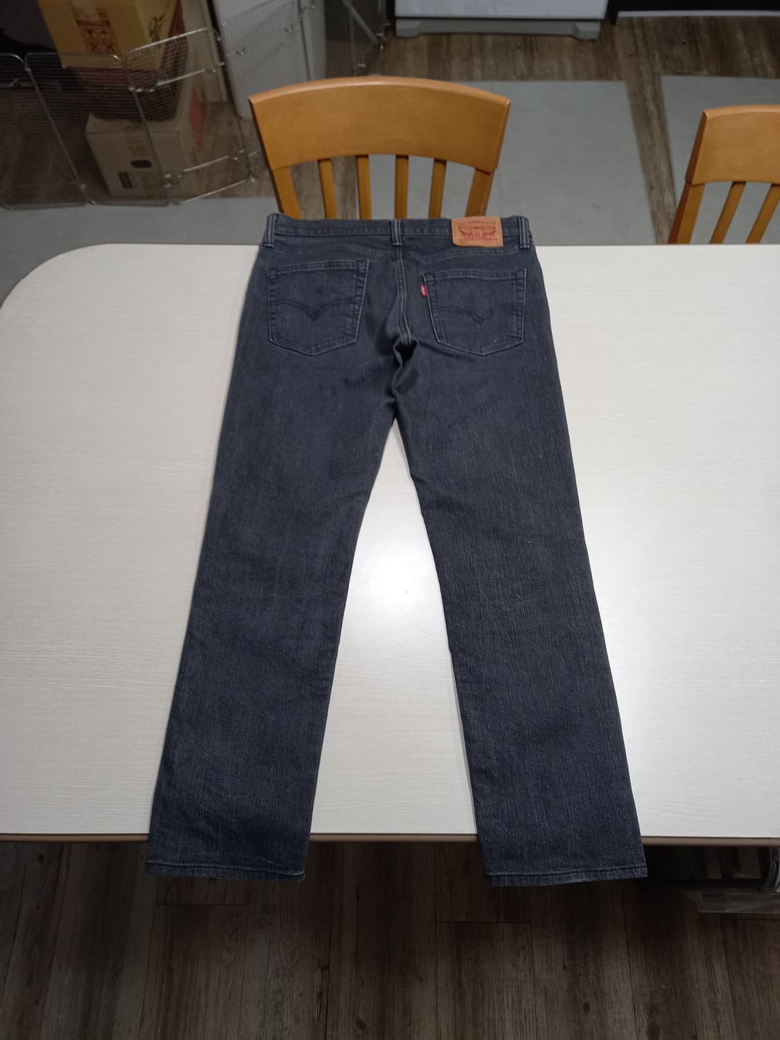 32 리바이스511 약기모 스판 슬림일자진 다크그레이 32-327 상품이미지2