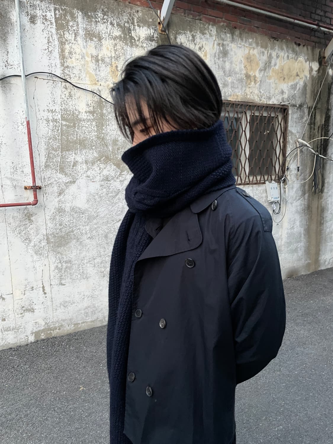 솔리드옴므 점보 머플러 상품이미지1