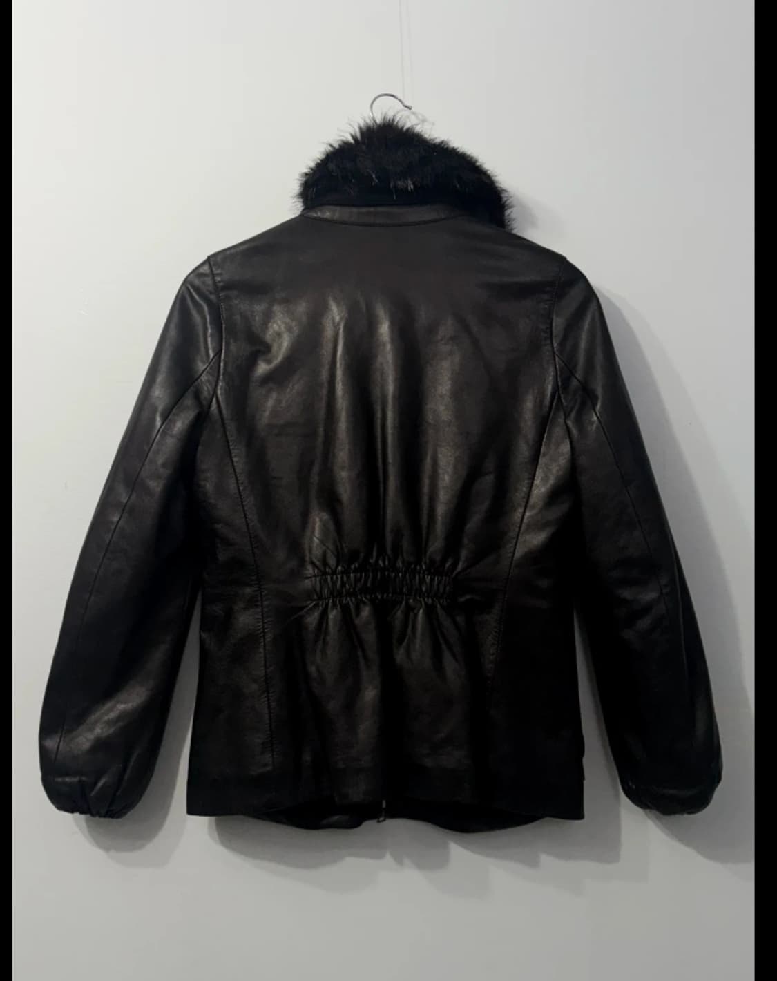 한섬 미샤 양가죽 자켓 ~55반 상품이미지5