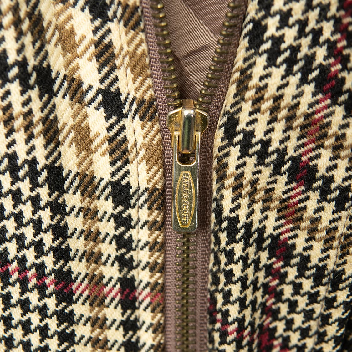 [105] 90s 라일앤스콧 울 글렌체크 블루종  상품이미지4