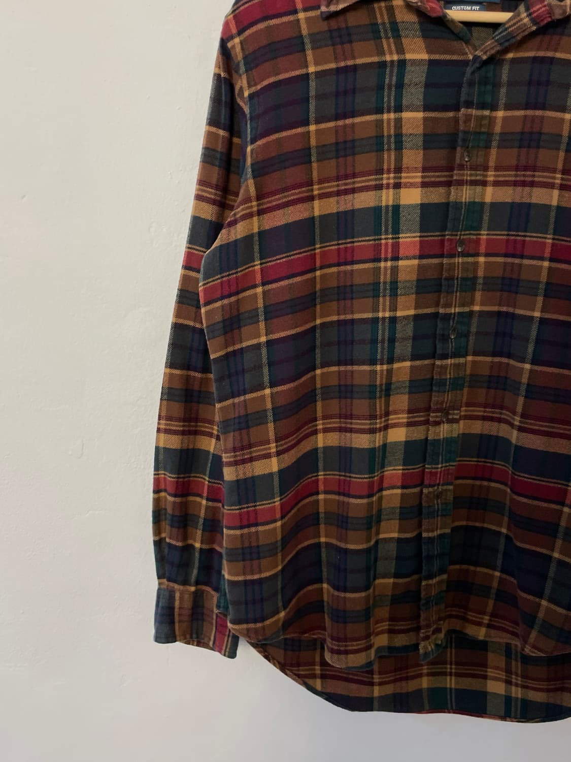 폴로 커스텀핏 체크 셔츠  상품이미지3