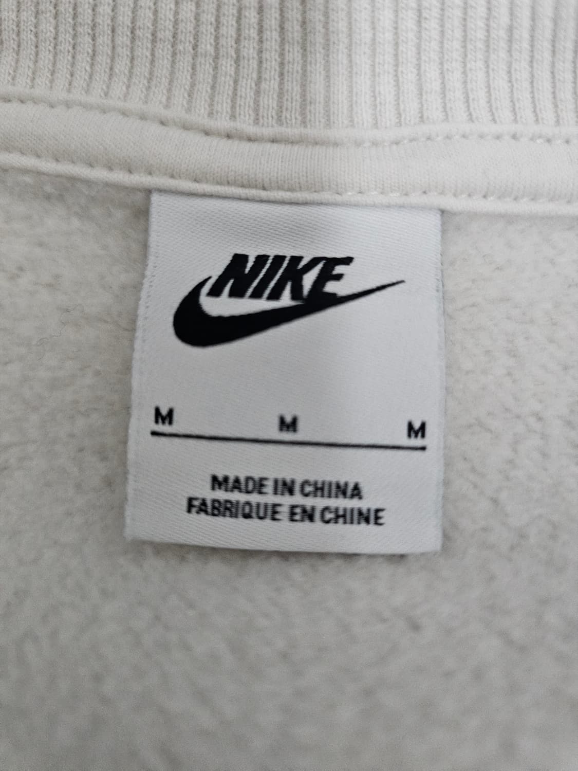 나이키 여성 오버핏 기모맨투맨 M 상품이미지3