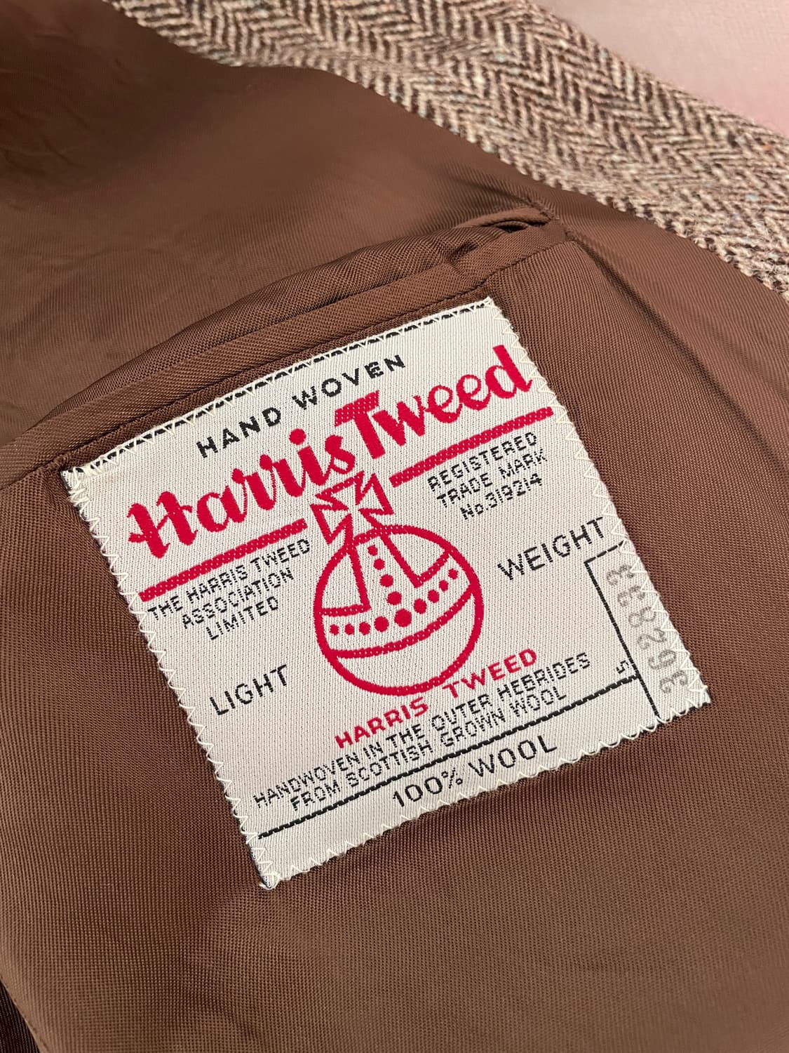 해리스 트위드 자켓 상품이미지5
