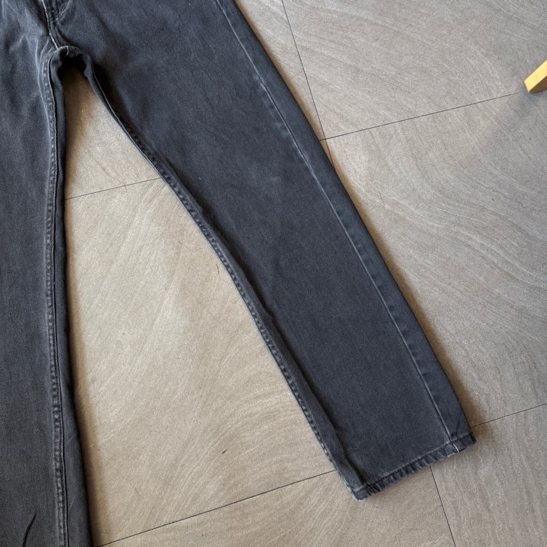 리바이스 정품 505 데님 블랙 팬츠 바지 상품이미지4