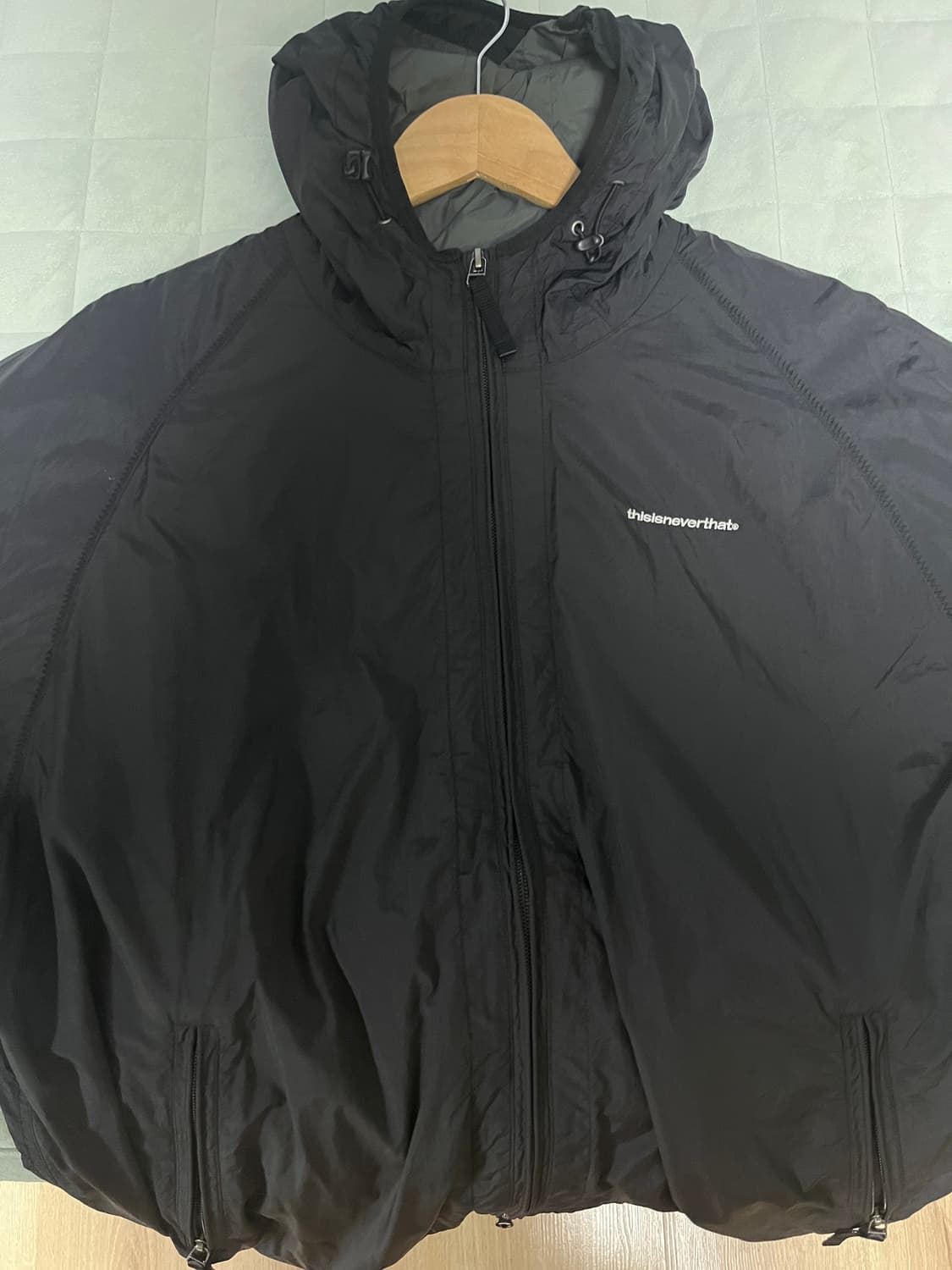 SP-Logo Windbreaker Black  상품이미지2