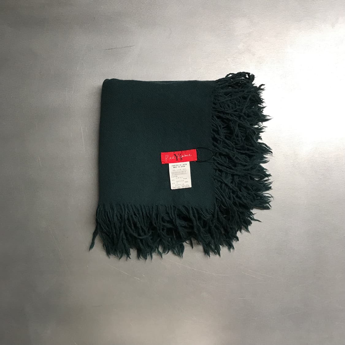 Y's 요지야마모토 머플러 그린 상품이미지1