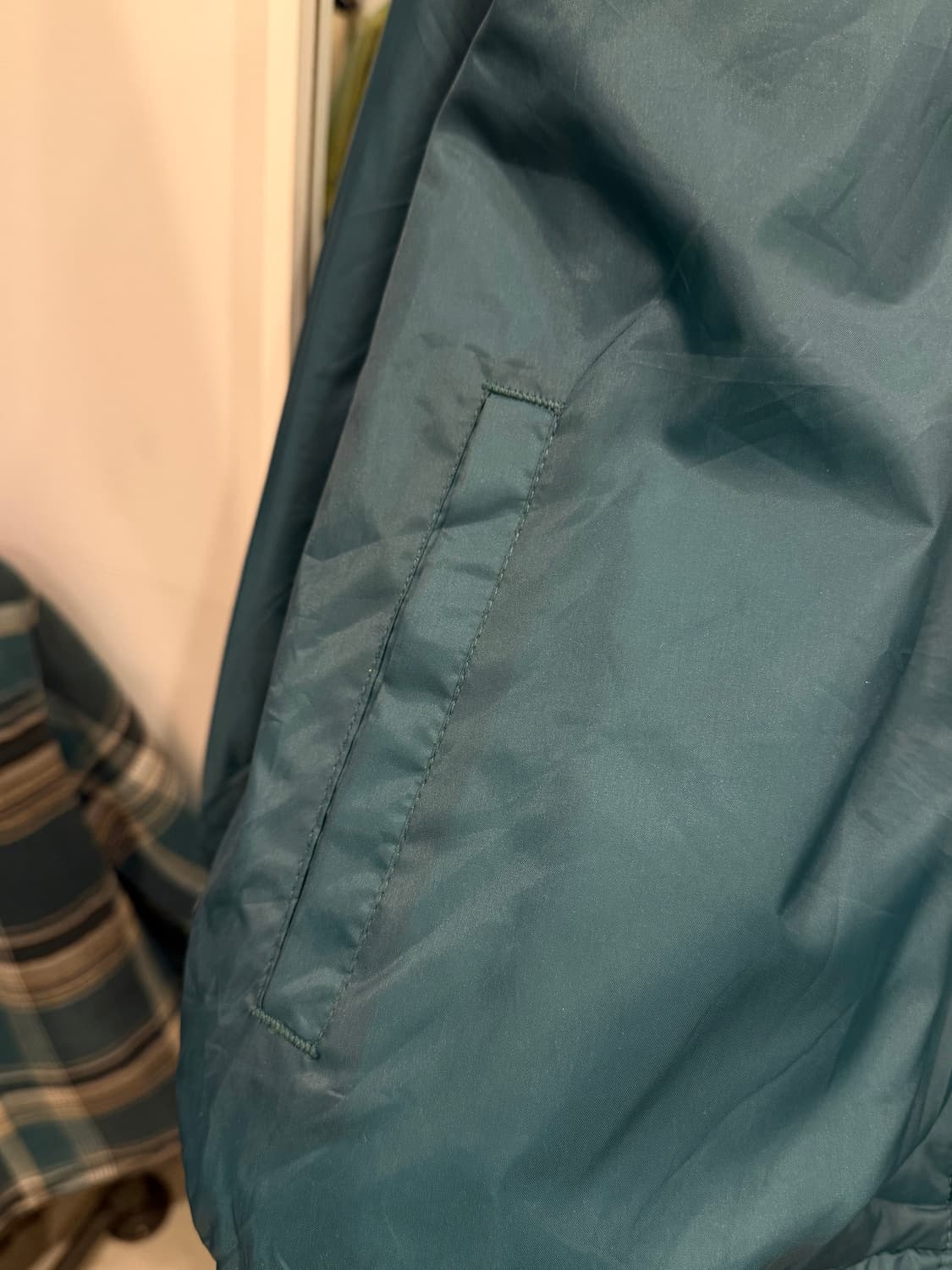 90s Athletic Works 스타디움 후드 바시티 자켓 (USA) 상품이미지9