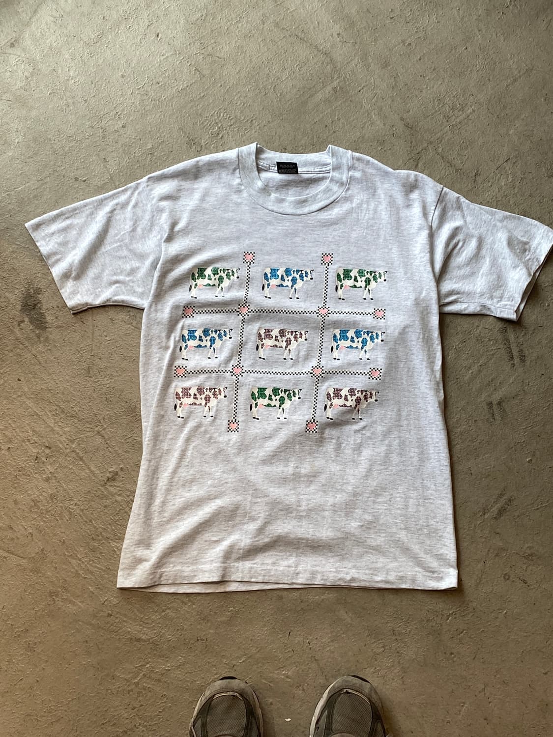 1984‘ Cow Graphic  made in U.S.A 상품이미지1