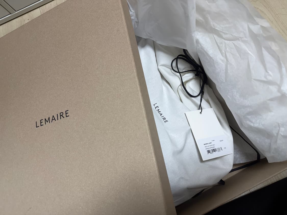 르메르 기어백 미디움 에스프레소 상품이미지7