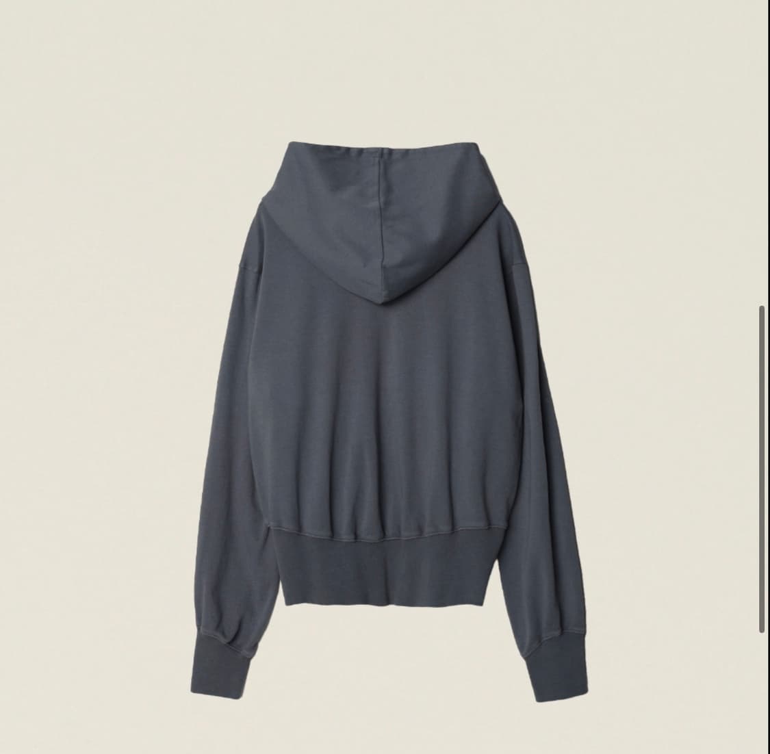 NOUVMAREE 누마레ee 후드집업 차콜 L 새상품 상품이미지2
