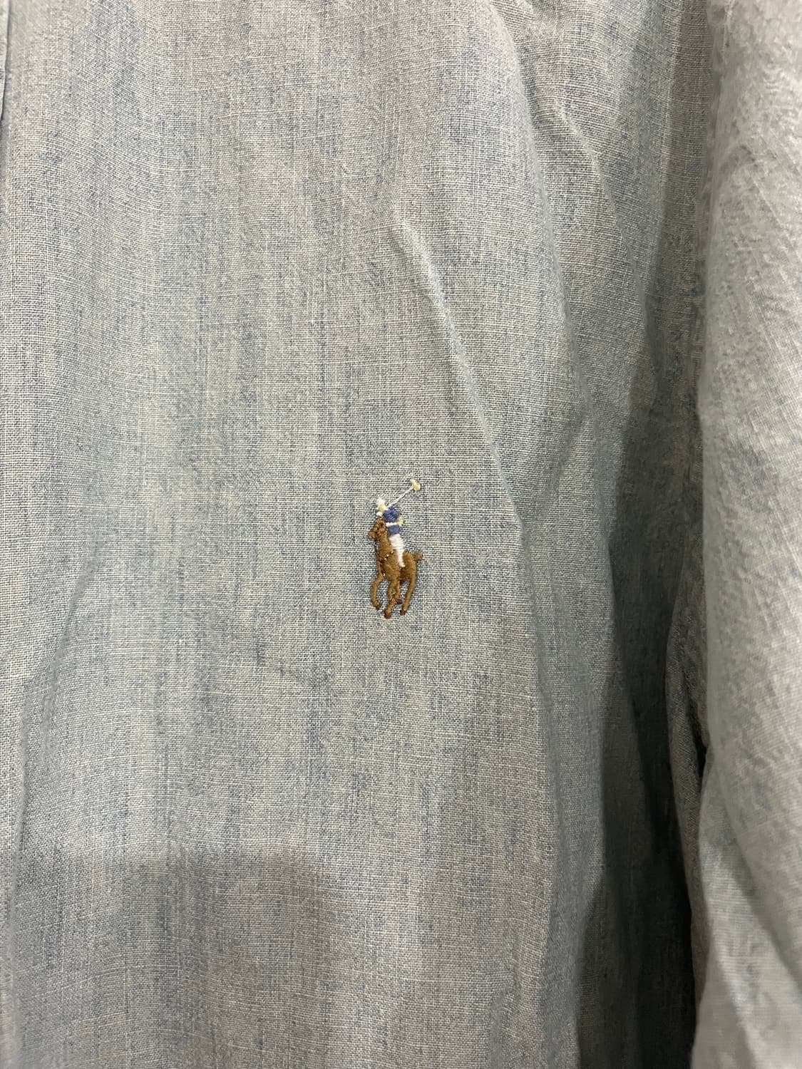 폴로 랄프로렌 데님 셔츠 L 상품이미지3