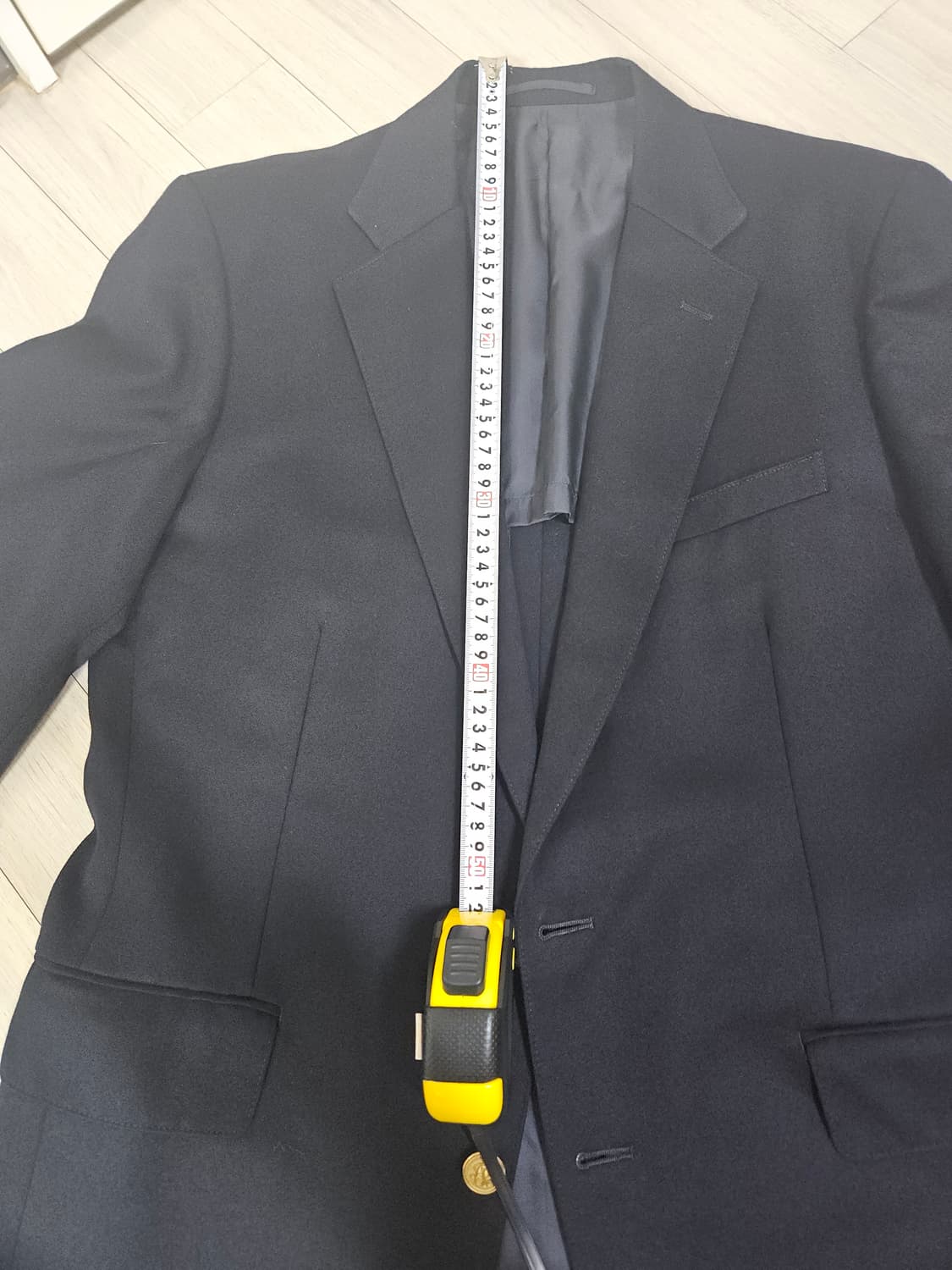 제이프레스 투버튼 금장 블레이저 네이비 105 상품이미지9