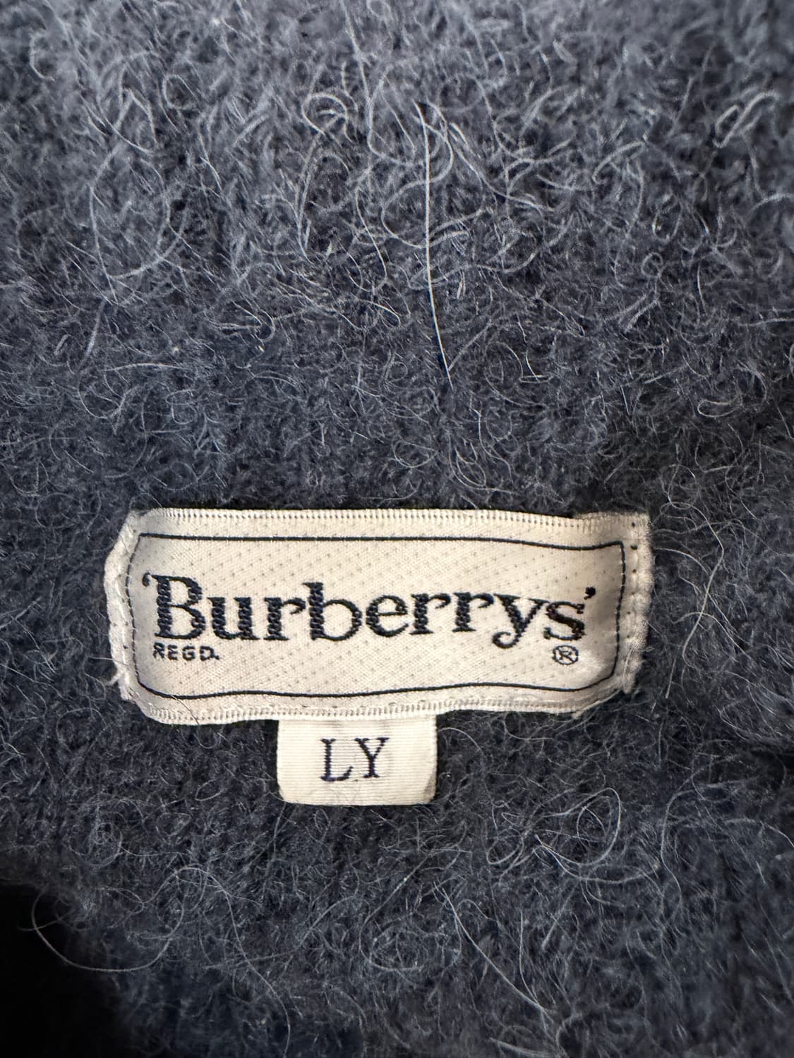 버버리 알파카 모헤어 니트 가디건 상품이미지5