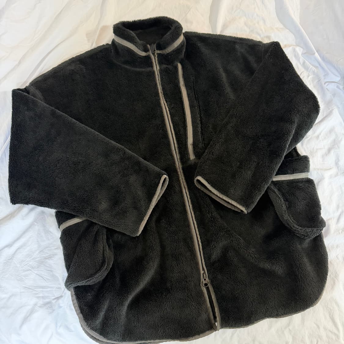 [2] 포터 클래식 하이 로프트 플리스 셔츠 재킷 블랙 상품이미지1