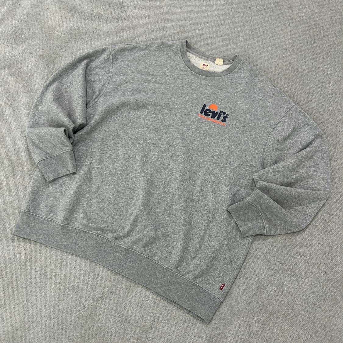 리바이스 그레이 기모 맨투맨  상품이미지1