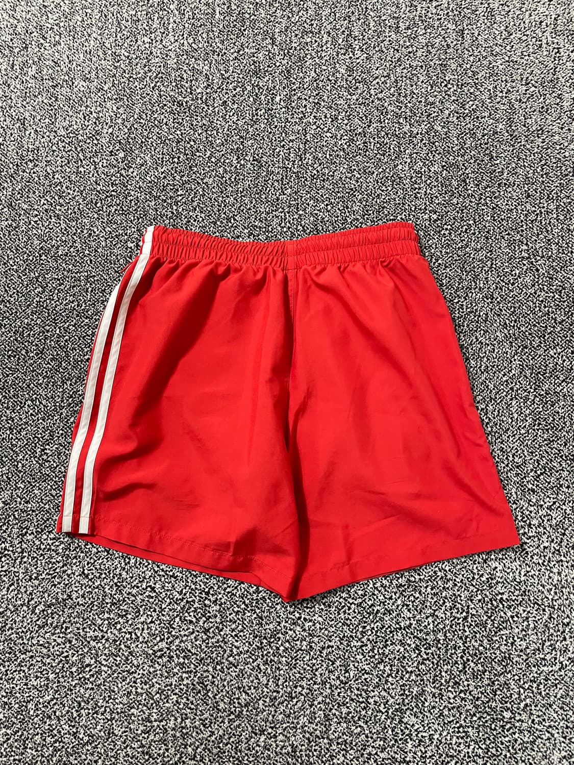 빈티지9. 아디다스 스프린터 레드 삼선 5부 숏팬츠 트레이닝 상품이미지2