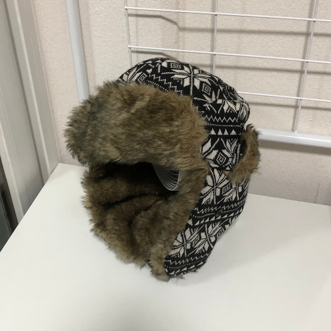 빈티지 군밤모자 퍼 트루퍼햇 털모자 상품이미지1