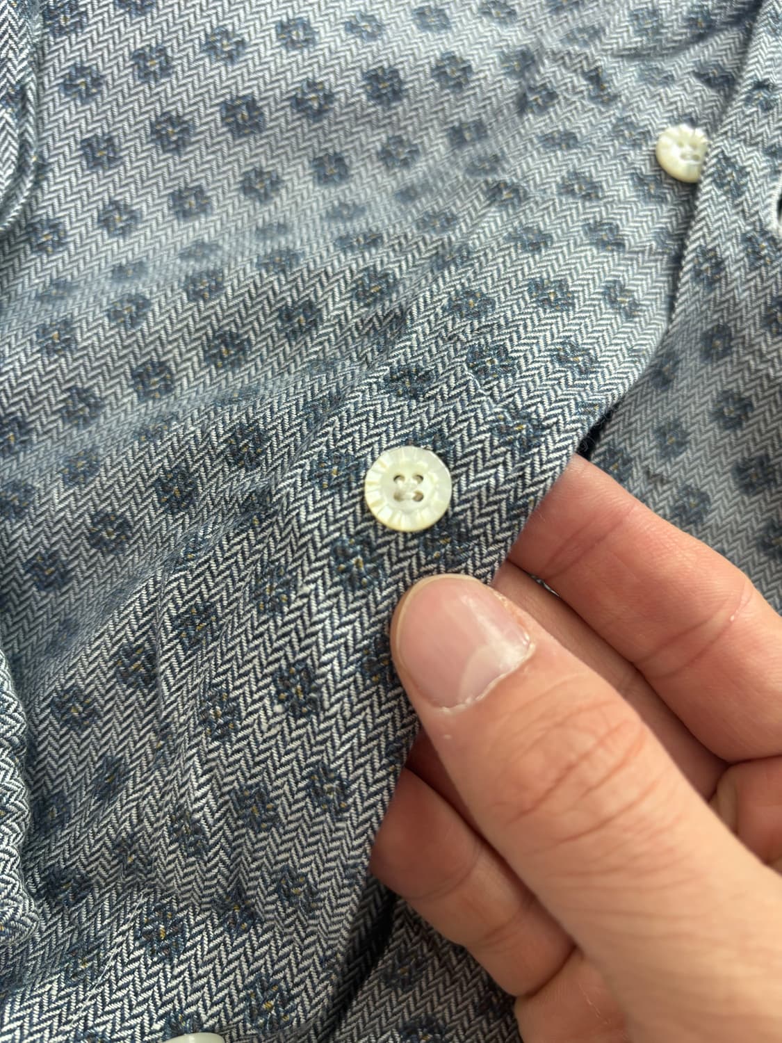 이태리제 BARBA NAPOLI 셔츠 사이즈 100-105 상품이미지4