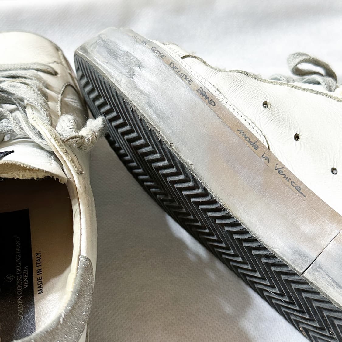 골든구스 하이스타 G34WS945 F3 (35사이즈) 상품이미지4