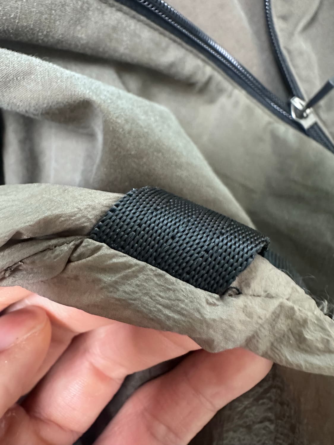 wax panel windbreaker dark mocha 상품이미지9