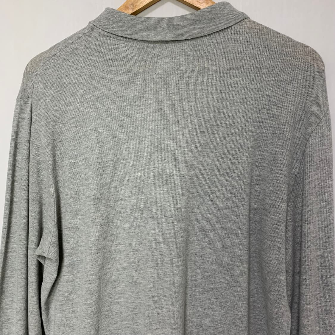 폴로랄프로렌 폴로진스 롱슬리브 긴팔 카라 티셔츠 그레이 M 빈티지 상품이미지6