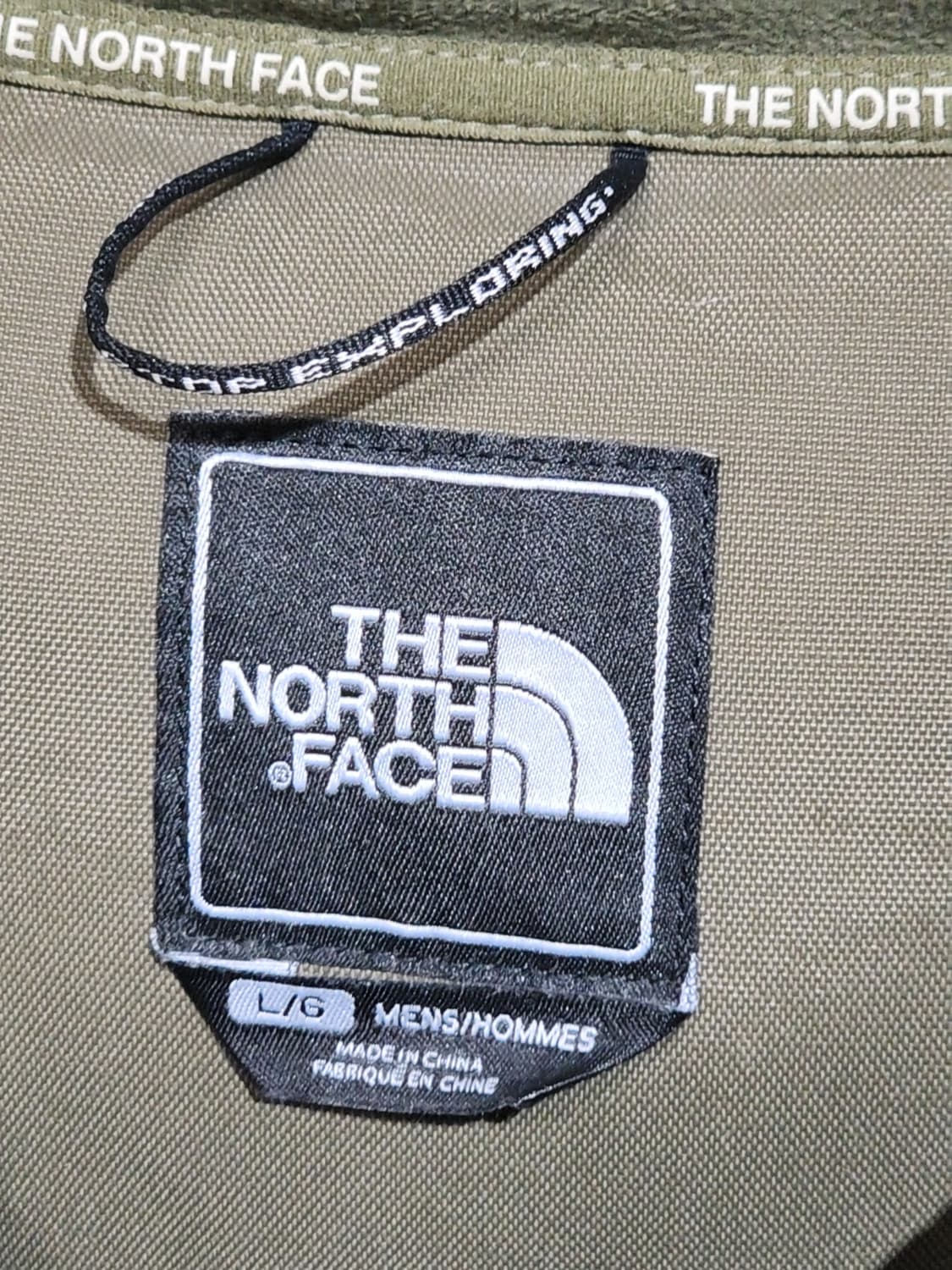 (XL) 노스페이스 거위털 패딩점퍼 카키 하이벤트 구스다운 자켓  상품이미지3