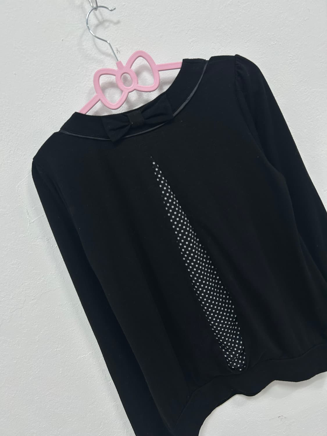 [SORRIDERE] 소리데레 공겜여주 로걀 도트 블라우스 상품이미지6