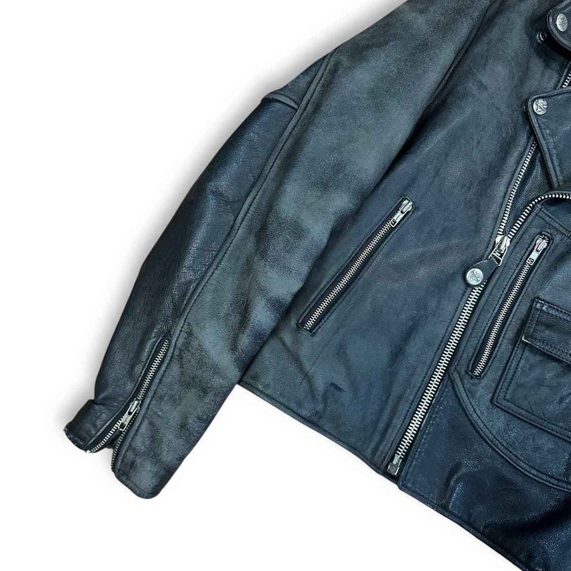 할리데이비슨 레더 바이커 자켓 상품이미지3