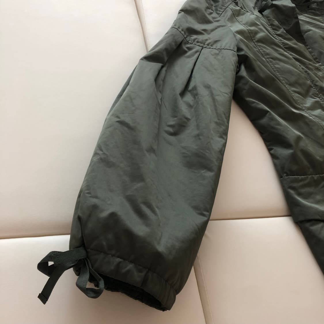 막스마라 위켄드 이태리 리본 벌룬 점퍼 자켓 야상 코트 올드머니룩 출근룩 상품이미지8