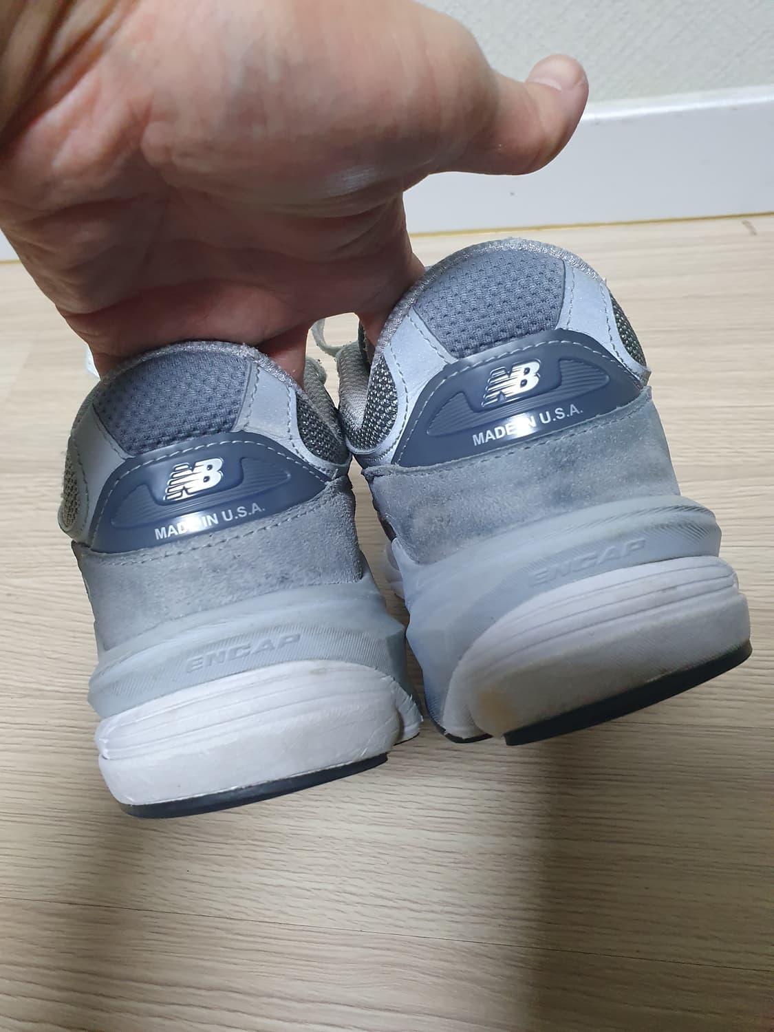 뉴발란스 990v6 그레이 운동화 265 상품이미지6