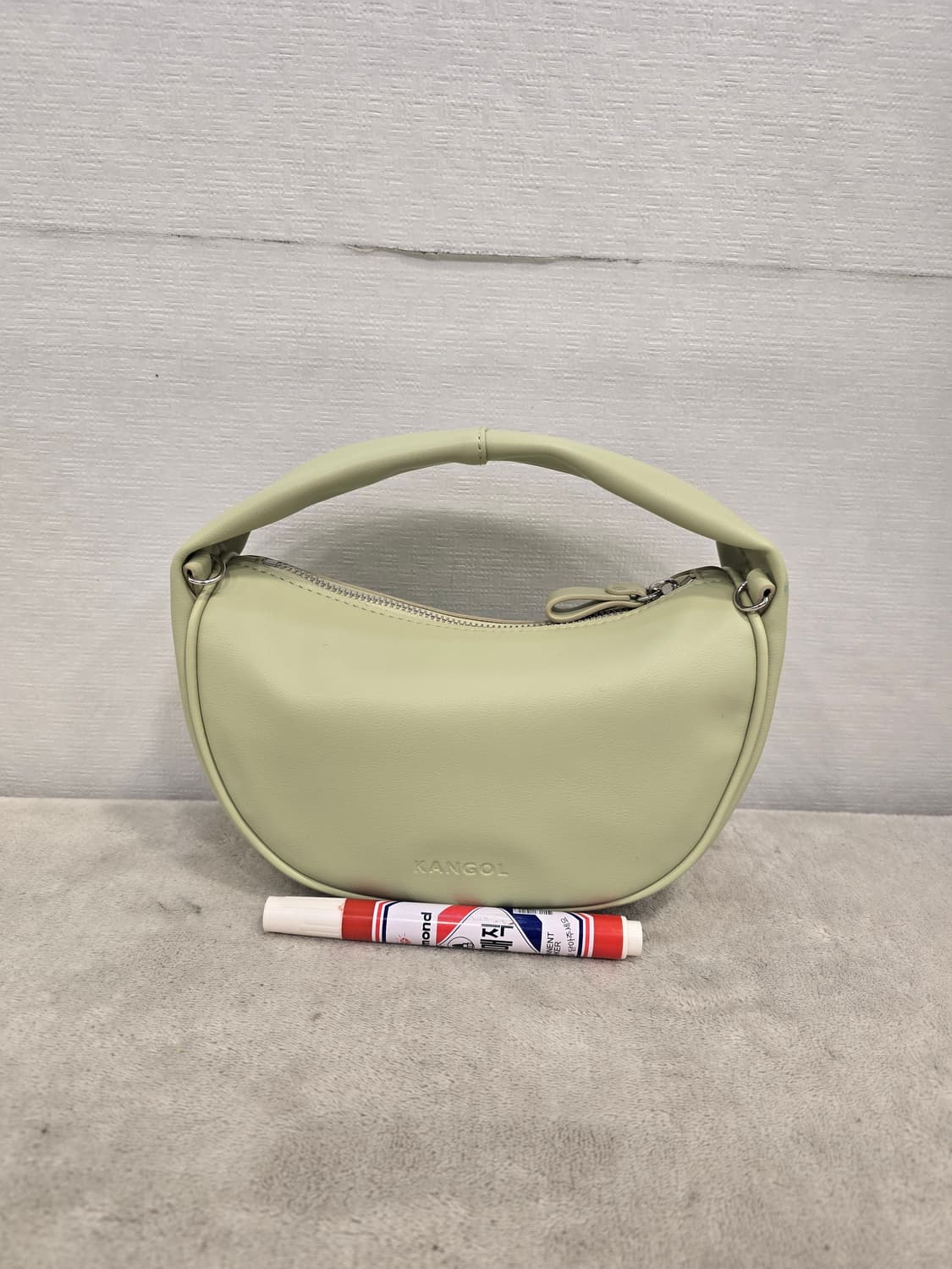 거의새거) 캉골 루나 미니 소프트 토트백 라이트그린 상품이미지4