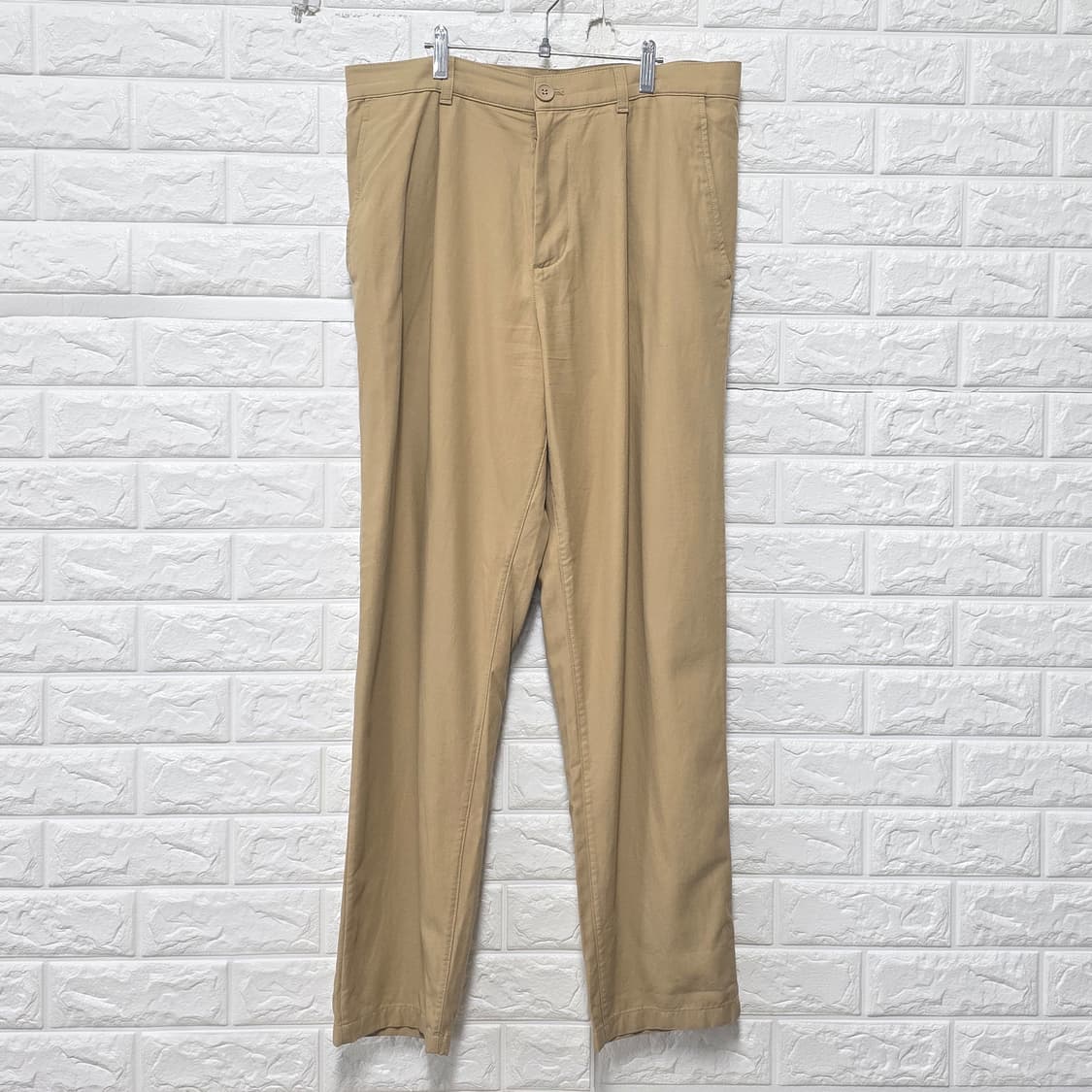 코스 COS 베이지 코튼 팬츠 32인치 상품이미지1