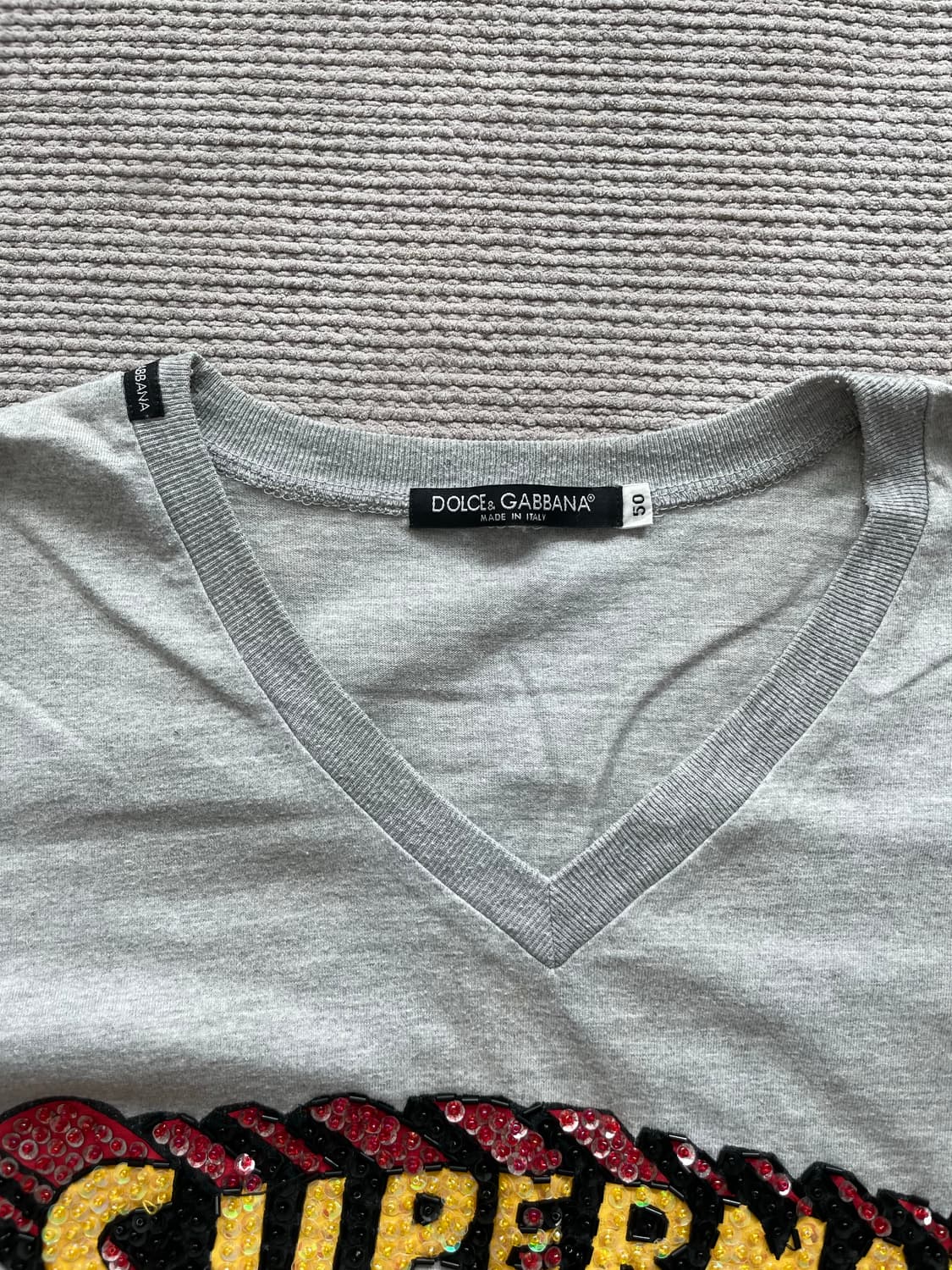 돌체 앤가바나 브이넥 링거티 상품이미지3