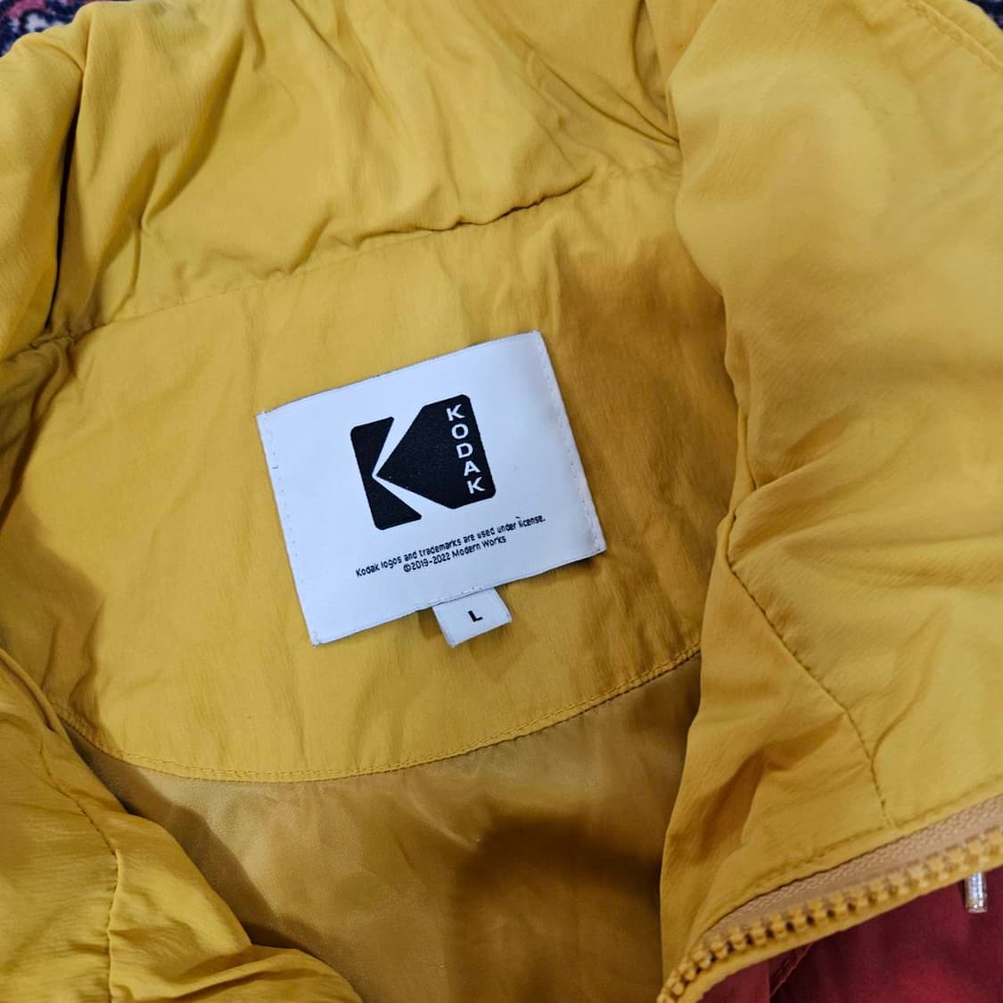 코닥(Kodak) 21FW 시그니처
빅로고 케이 바람막이 자켓
 상품이미지7