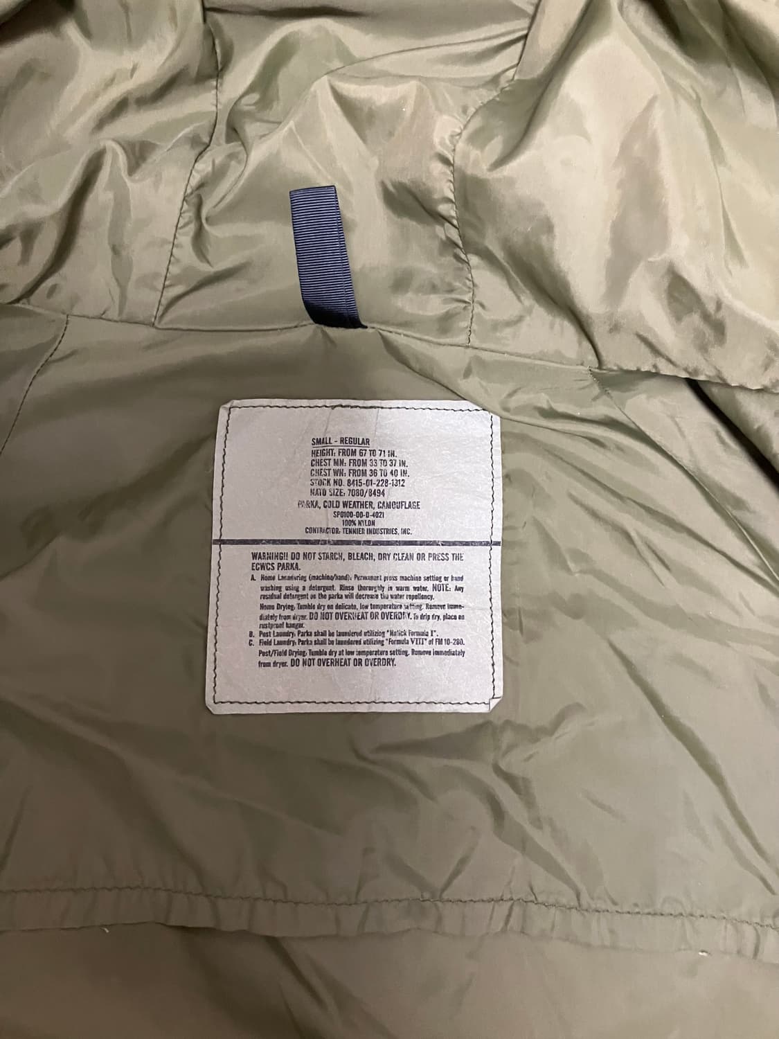 미군 ECWCS 우드랜드 패턴 파카 상품이미지6