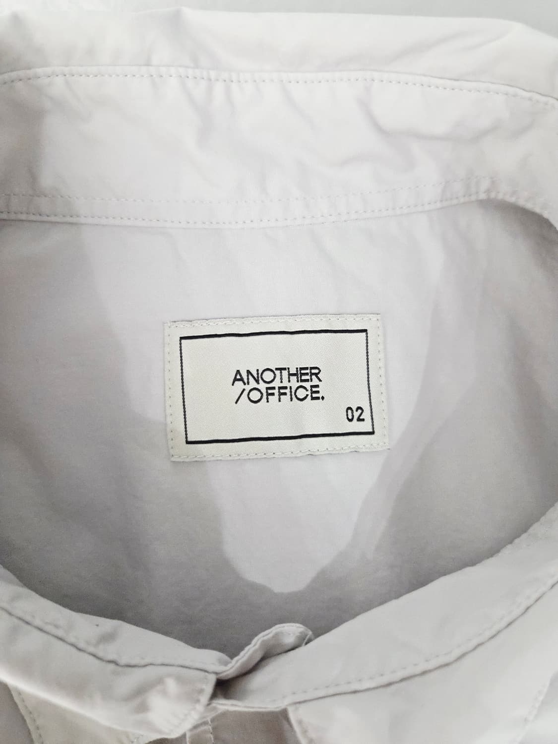 어나더오피스 라이터 셔츠 도브그레이 상품이미지7