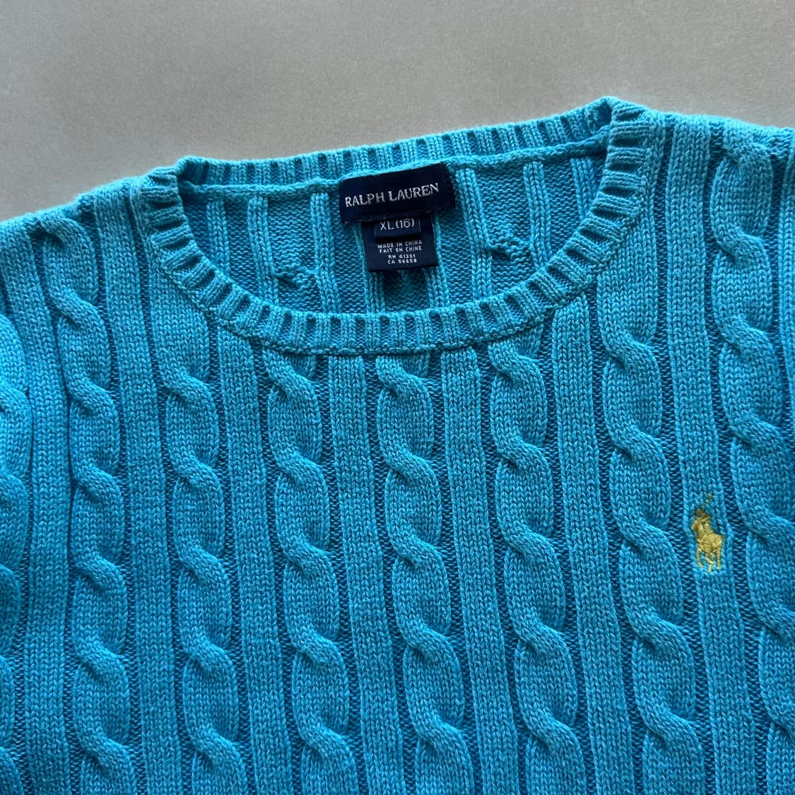 [XS]폴로 랄프로렌 꽈배기 니트 스웨터  상품이미지6