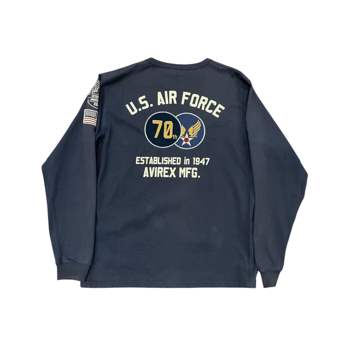 아비렉스 US air force 스웻셔츠 상품이미지3