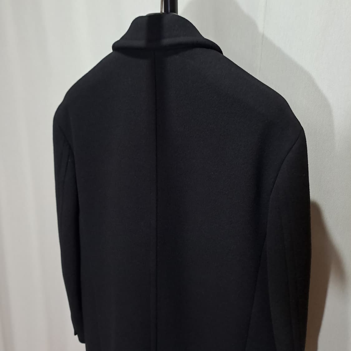 (택포) 질스튜어트뉴욕 22FW 캐시미어 혼용 블랙코트 XL B341 상품이미지4