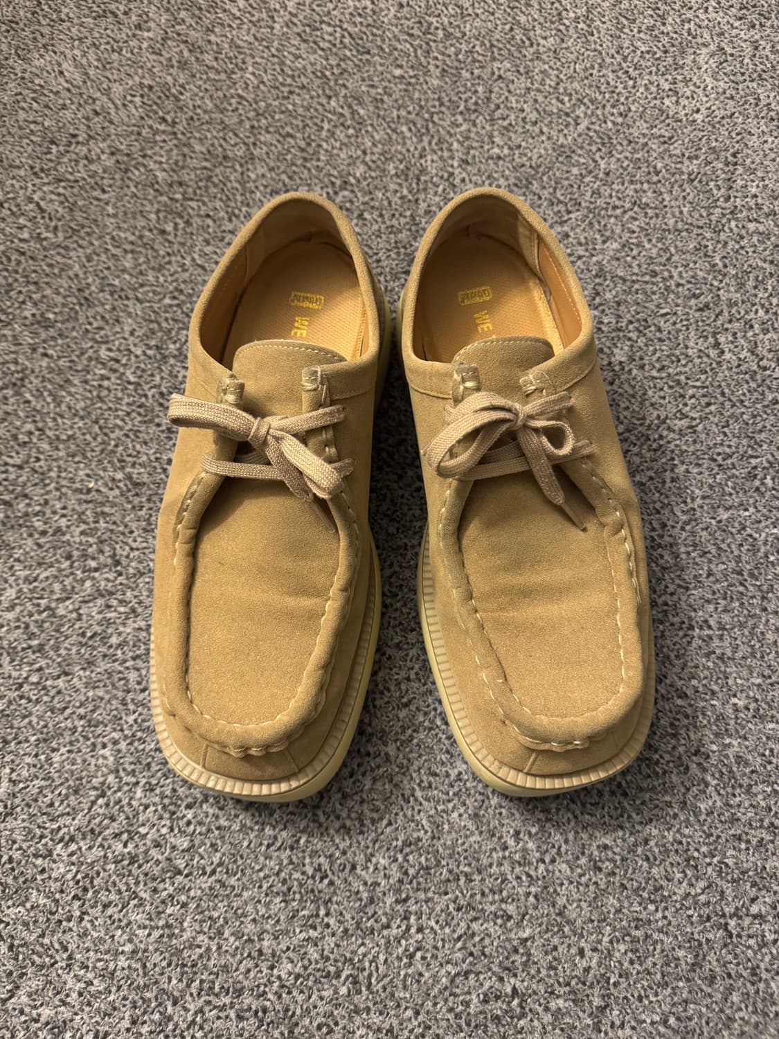 위더로드 왈라비 스웨이드 베이지 270 상품이미지1