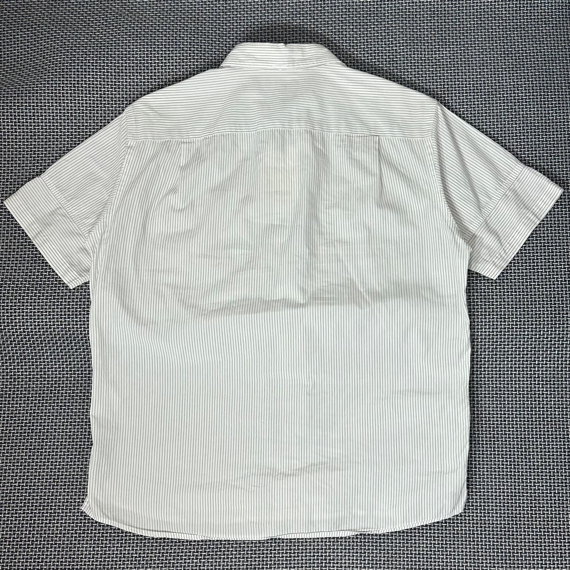 MARGARET HOWEL 마가렛호웰 스트라이프 하프셔츠(M) 상품이미지6