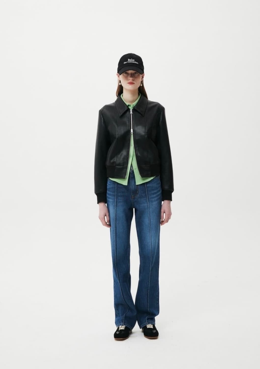 문선 레더자켓 상품이미지1