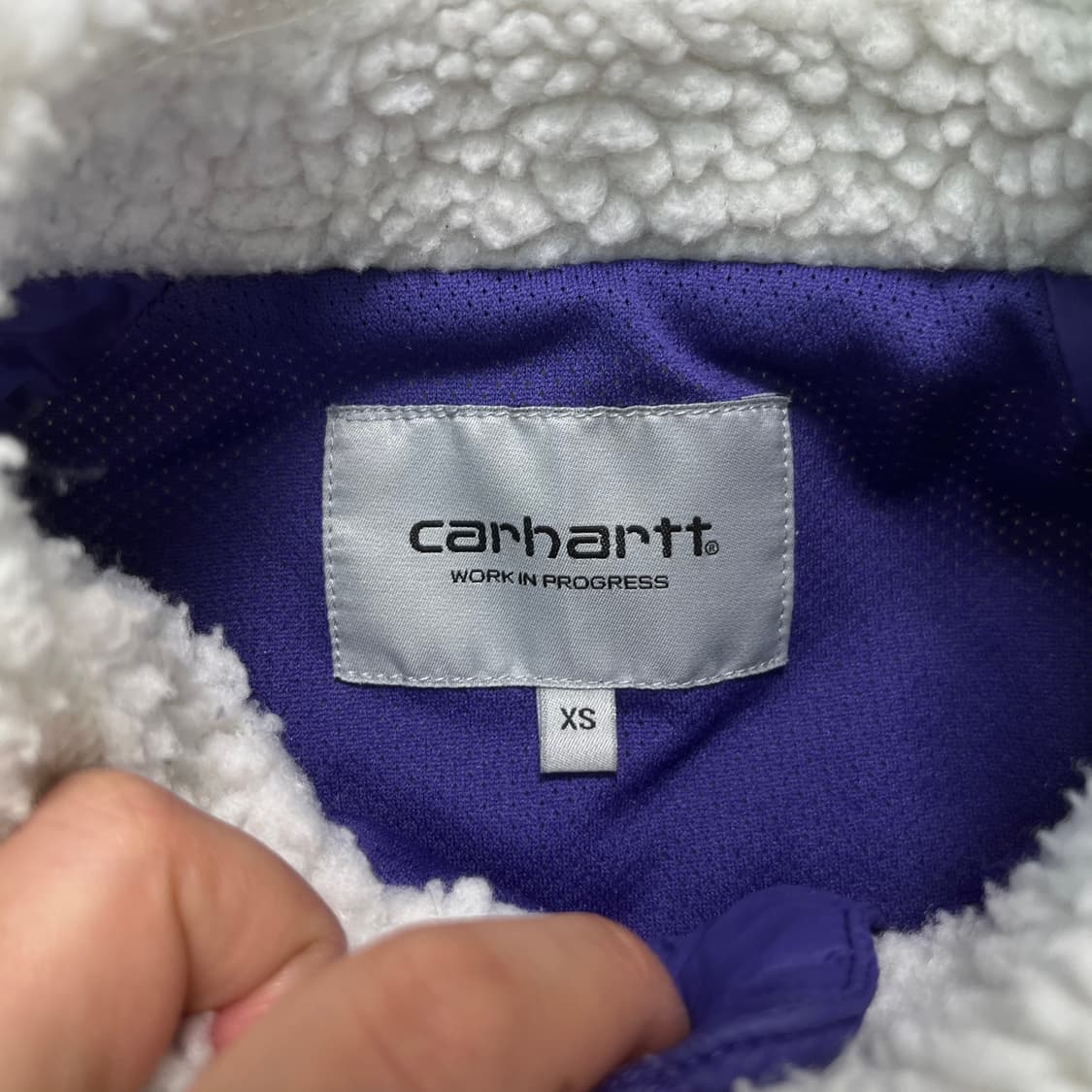 95 칼하트 양털 wip 플리스 자켓 상품이미지3