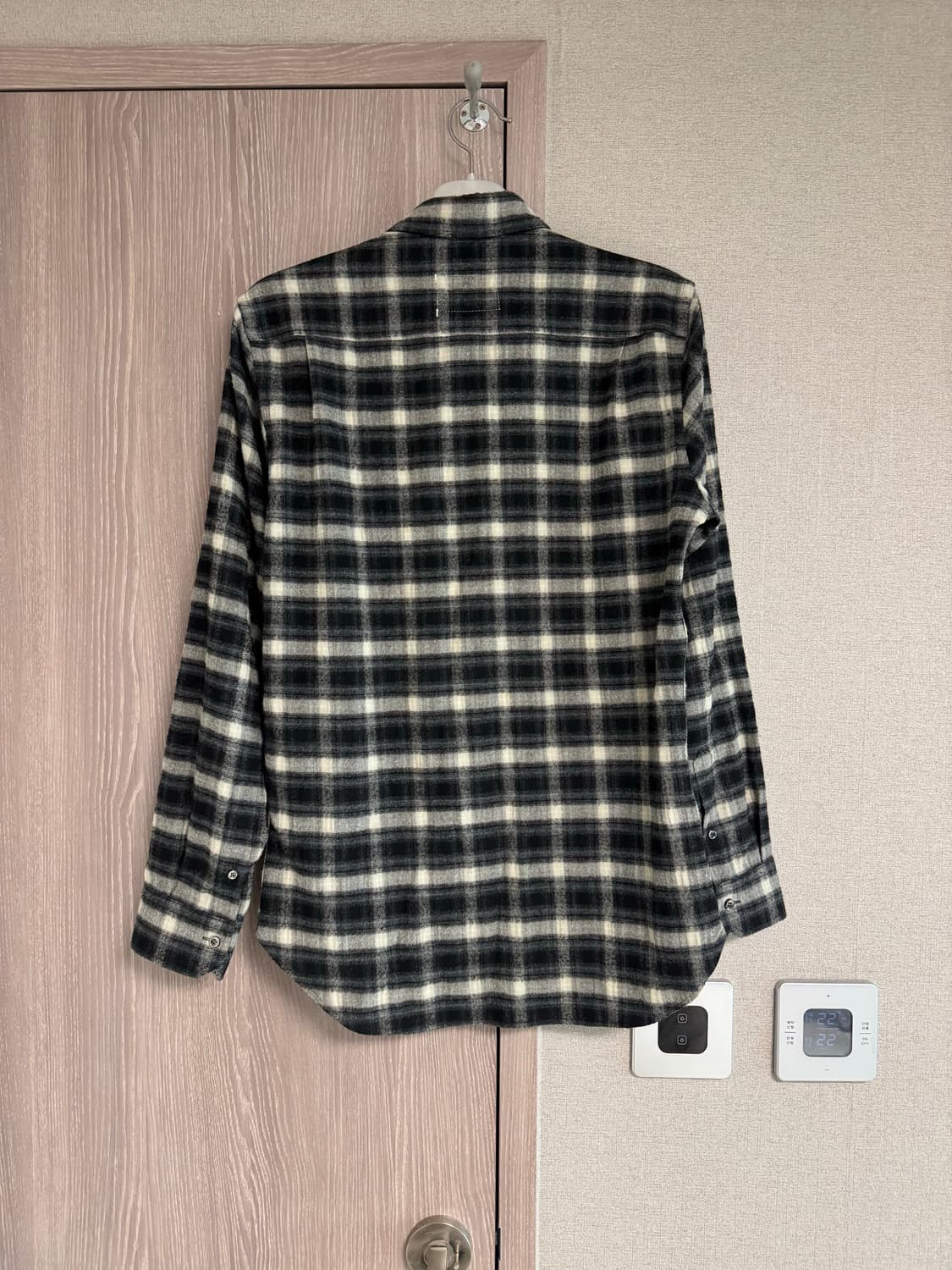[Demian] 데미안 체크 플란넬 셔츠 (M) 상품이미지2