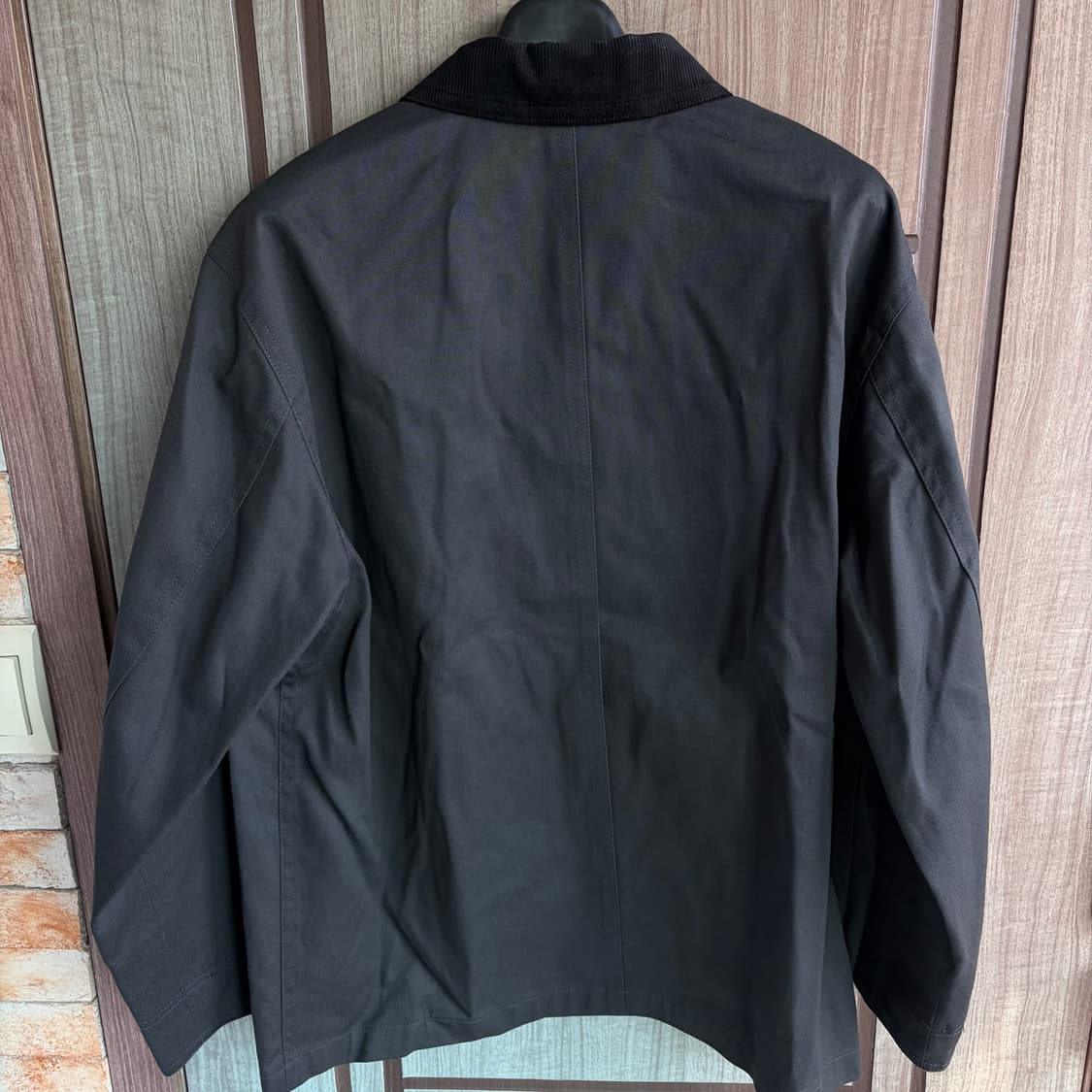 새상품(XL)무신사스탠다드 CP 트윌 초어 자켓 그레이 상품이미지3