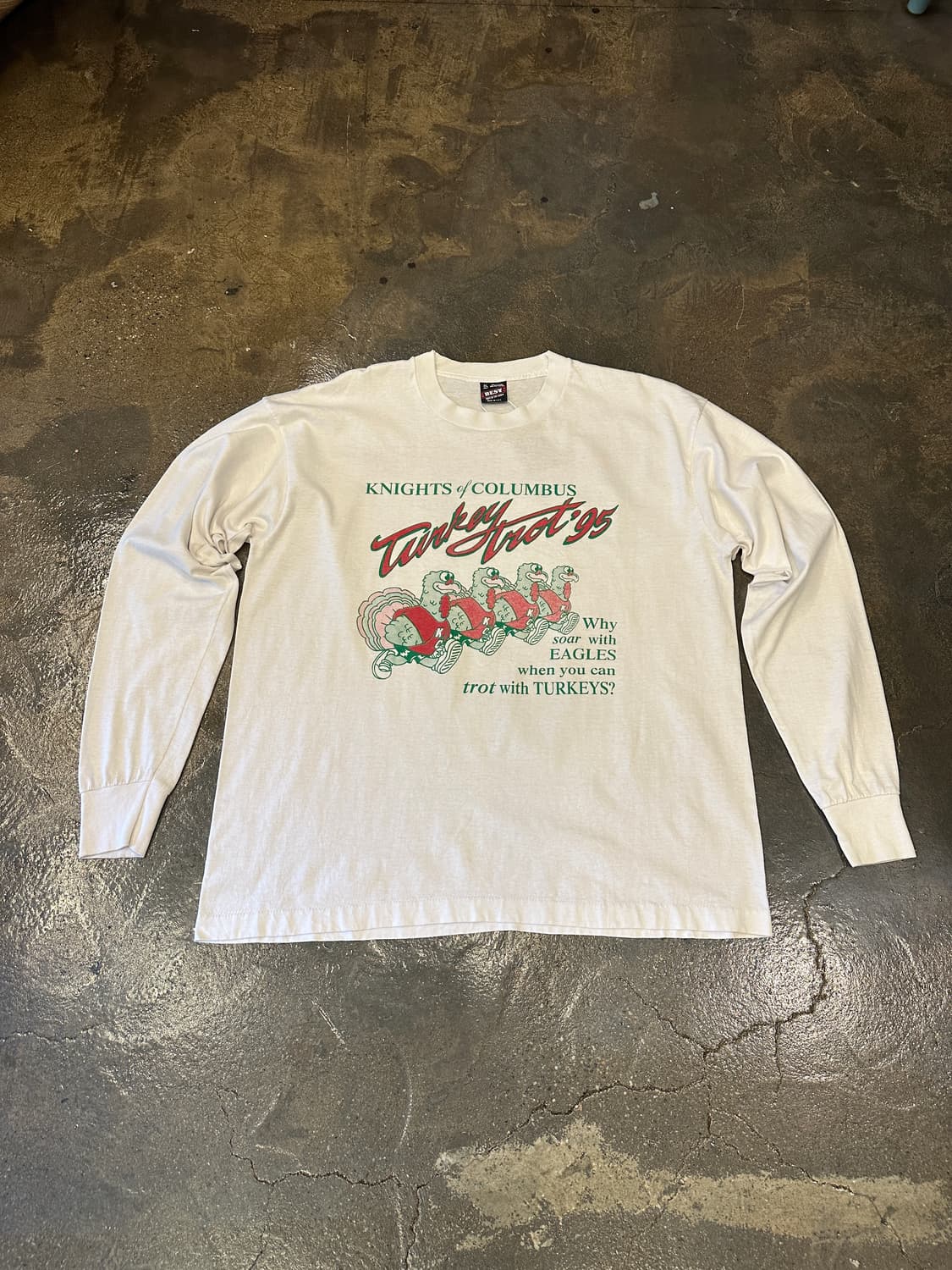 90s Fruit of the loom 싱글스티치 롱슬리브 L/S XL 상품이미지1