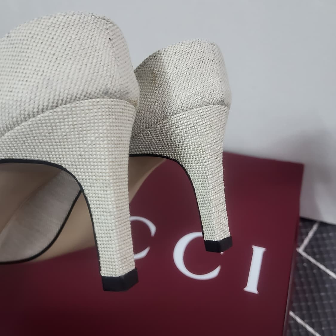 새상품 드래곤블루스 슬링백 스트랩 뮬 키튼힐 38 250 상품이미지4