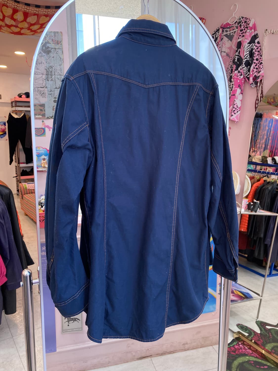 TWISTAS 네이비 버튼 자켓 상품이미지5