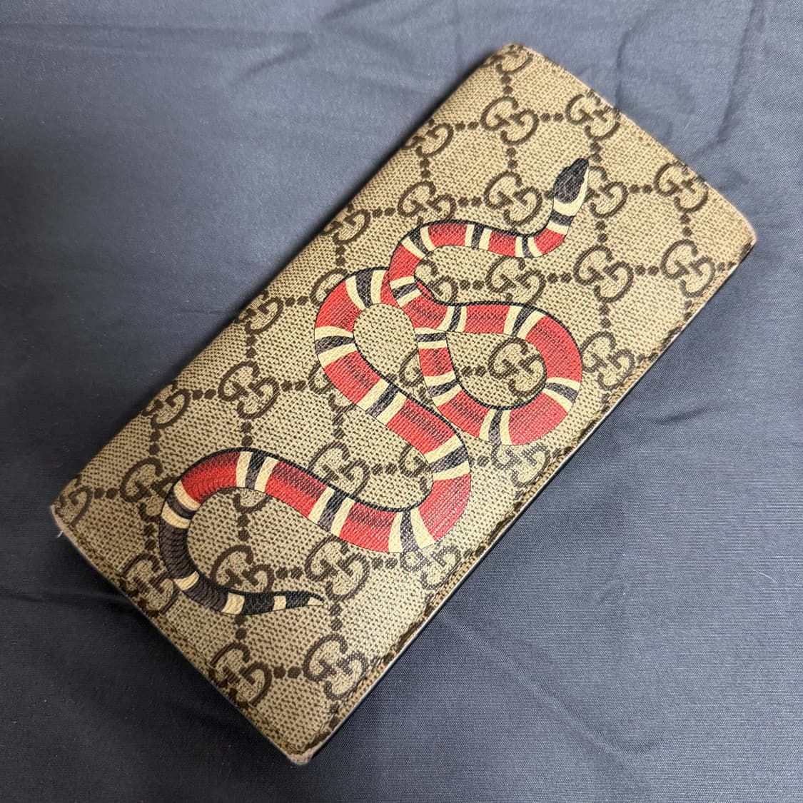 [정품] 구찌 스네이크 장지갑 상품이미지1